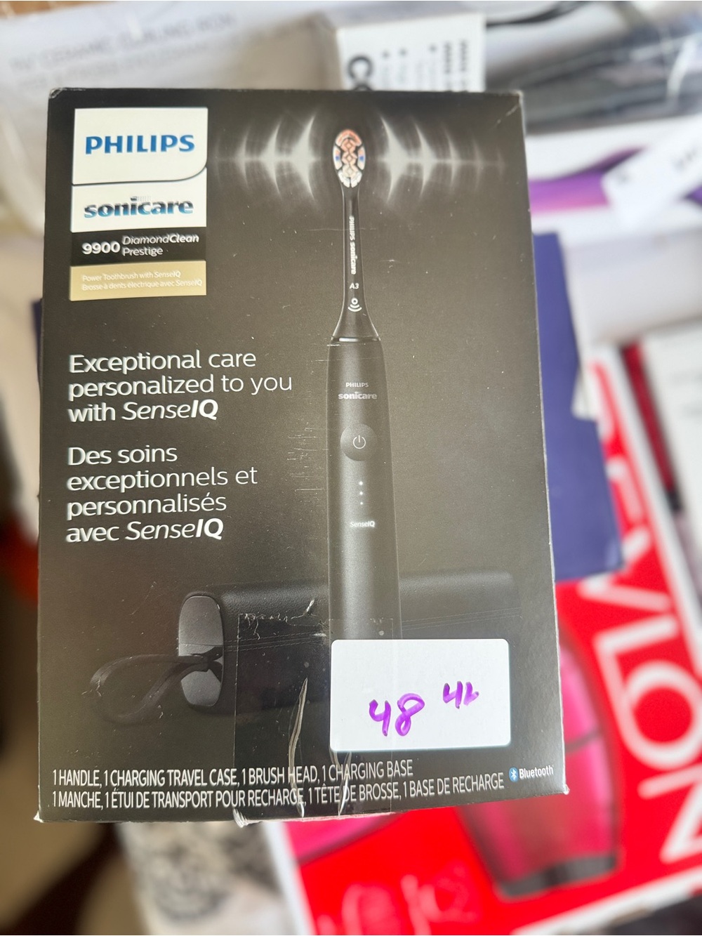 Philips Sonicare DiamondClean Smart 9900 Electric Toothbrush - Black